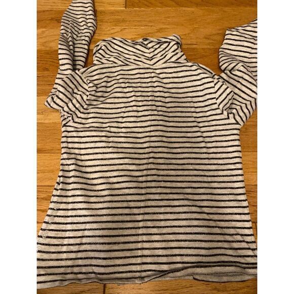 Calvin Klein Performance, women's black striped asymmetrical zipped jacket sz sm - Picture 9 of 9